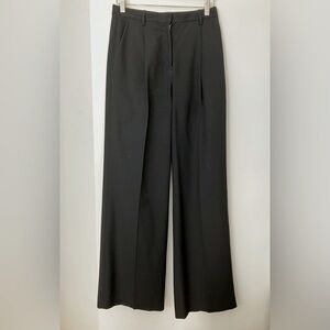 Wilfred high rise wide leg pleated dress pants size 6